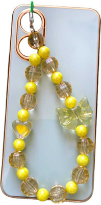 Artistry craft High quality Beads Phone Charm /phone string/Bag charm Phone Charm(Yellow)