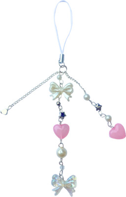 Snowys Shop Snowy's Shop Cute Kawaii Phone Charm – Y2K Korean Mobile Accessory for Girls Phone Charm(Pink)