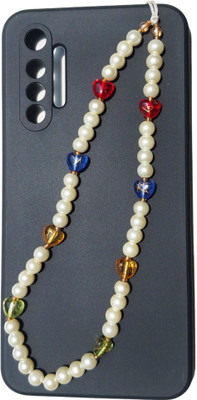 DearME Love Yourself 4 Color Herat with Pearl glass Beaded Phone Charm(Multicolor)