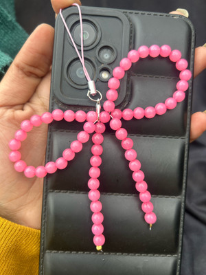 handmadehub Bow style phone charm/mobile charms Phone Charm(Pink)