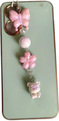 Artistry craft High quality Imported Beads Phone Charm/Pendand charm / Phone Charm(Pink)