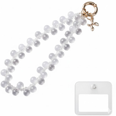 THE JEWEL GALLERY pc43 Phone Charm(White)