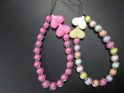 RINSHIK Personalized & Customized Anti- lost Colorful Phone Charm Phone Chain, Phone Charm(Multicolor)