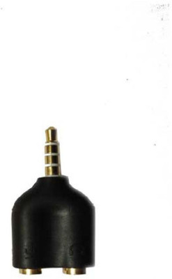 Ever Forever Black 3.5mm Jack to Microphone & Audio Splitter Phone Converter(Android, ios, Window)