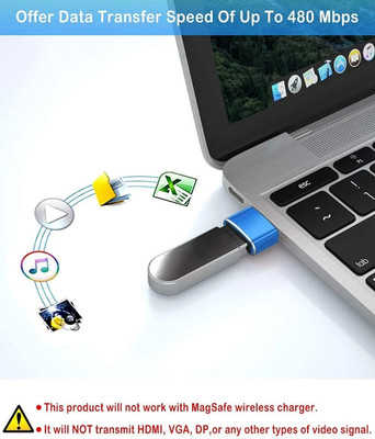 Mkservice USB Type C, USB OTG Adapter(Pack of 1)
