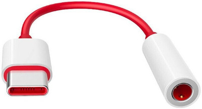 AmazedDeal Red Red USB-C to 3.5mm Audio Jack Converter (Android Support) Phone Converter(Android)