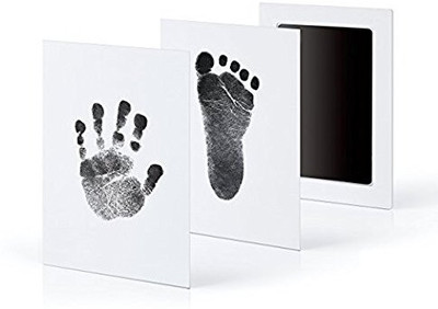 VPYXEN Baby Footprint Kit | 0 inch Baby Keepsake Kit / Handprint & Footprint Kit(Multicolor)