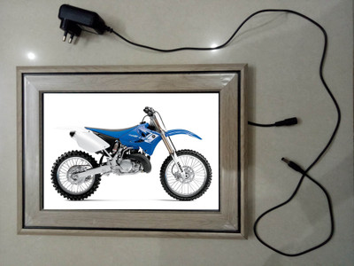 anshul internet point , SUPER BIKE 02 , 15.5 inch LED PHOTO FRAME(Multicolor)