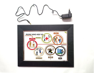 ANSHUL INTERNET MDF Wall Photo Frame(Multicolor, 1 Photo(s), 8*12 INCH)