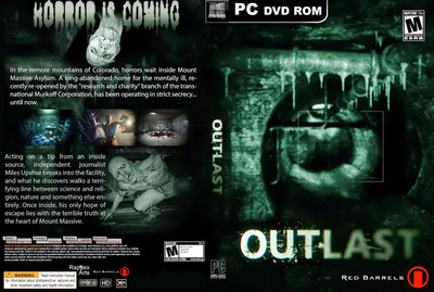 Outlast (DVD)(for PC WINDOWS) Outlast (DVD)(for PC WINDOWS)