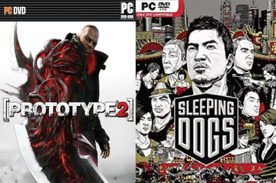 Prototype 2 and Sleeping Dogs Top Two Action Game (OS : 64 Bit Only) (Offline Only) (Regular)(Action, for PC / Laptop)