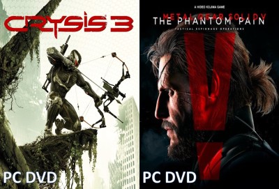 Crysis 3 and Metal Gear Solid V The Phantom Pain Top Two Game Combo (Offline Only) (Regular)(Action Adventure, for PC)
