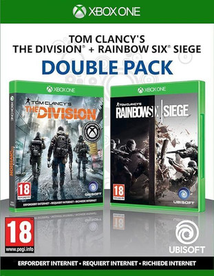 The Division & Rainbow Six Siege Double Pack Xbox One Game | Xbox One Game The Division & Rainbow Six Siege Double Pack | Compatible with Xbox Series X & Xbox Series S | Popular Xbox Games Bundle | High Performance Tactical Shooter Experience (Double Pack Edition)(for Xbox One)