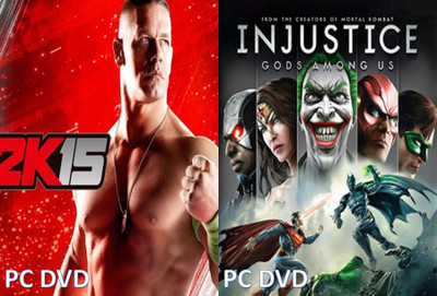 2K15 and Injustice Gods Among Us Top Two Fighting Game (Offline Only) (Regular)(Sports, for PC)