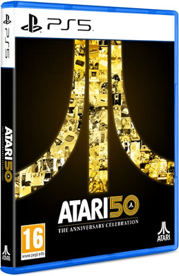 Atari 50 The Anniversary Celebration for PS5 | 100+ Classic Arcade Ps 5 Games Collection | PlayStation 5 Games CD | Retro PS5 Game CD with Interactive Timeline | Must-Have PS5 Games Collection | Top Value | Gaming History Experience | PlayStation 5 Games CD (Anniversary Celebration Standard Edition)