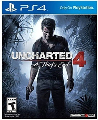 Uncharted 4 A Thiefs End PS4 (A Thiefs End)(CD, for PS4)