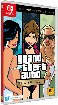 Grand Theft Auto GTA : The Trilogy (The Definitive Edition)(for Switch)