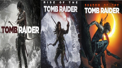 Tomb Raider, Rise of the Tomb Raider, Shadow of the Tomb Raider Top Three Game Combo (Offline Only) (No DVD) (Regular)(Action Adventure, for PC)
