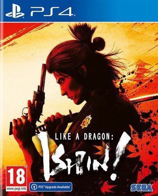 Like A Dragon: Ishin! (Free PS5 Upgrade) (Standard)(Single-player, for PS4, VR Compatible)