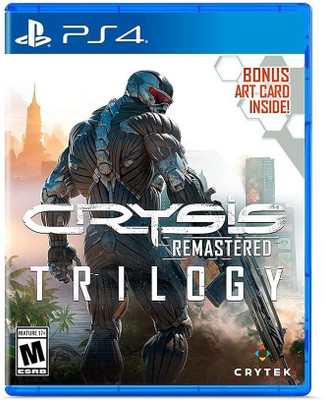 Crysis Remastered Trilogy PS4 | Best Action PS4 Game Collection | Top Rated PS4 Games PlayStation | Crysis Remastered PS4 Games | High Performance, Smooth Gameplay, Durable Disc, Best Value PS4 Games (for PS4)(for PS4)