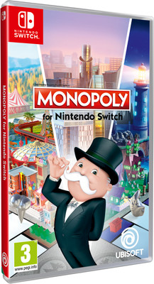 Monopoly (Code in Box) (Standard)(Single, Multiplayer, for Switch)