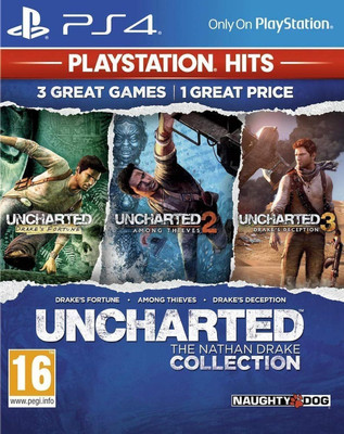 Uncharted: The Nathan Drake Collection - Remastered Edition for PS4 | Experience All Three Legendary Action-Adventure Games in One Ultimate Package with Enhanced Graphics (The Nathan Drake Collection)(Multi User, for PS4)