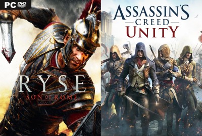 Ryse Son of Rome and Assassin's Creed Unity Top Two Game Combo (Offline Only) (Regular)(Action Adventure, for PC)