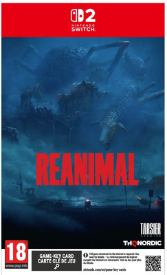 Reanimal Nintendo Switch 2 Games Key Card | Horror Adventure Puzzle Experience nintendo 2 games | Dark Cinematic Co-Op Style Game for Switch 2 Game CD | Perfect Gift for Gaming Lovers | Reanimal Switch 2 Dark Mystery Gaming Experience(Game Key Card, for Switch 2, VR Compatible)