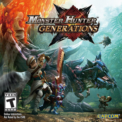 Monster Hunter Generations – Nintendo 3DS NTSC (standard)(BluRay, for PS Vita)