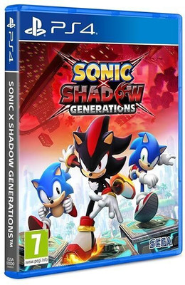 Sonic X Shadow Generations PS4 Game CD | Sonic Generations PS4 Physical Disc | PlayStation 4 Games CD | Best PS4 Game for Action Fans | Top-Rated PS4 Games CD for PS4 Game Collection | Must-Have PS4 Game in PlayStation Games PS4 Lineup | High-Speed Adventure PS4 Game | Premium PS 4 Games with Smooth