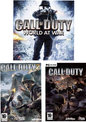 CALL OF DUTY WORLD AT WAR COMBO Edition Pc Game Dvd (Offline only) Complete Games [dvd_rom] (Complete Edition)(for PC)