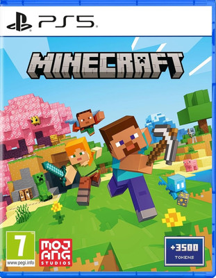 Minecraft (Standard)(Single-player, Multi-player, for PS5, VR Compatible)