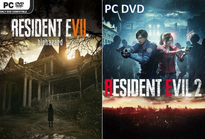 Resident Evil 7 and Resident Evil 2 Remake Top Two Game Combo (Offline Only) (Regular)(Action, for PC)