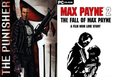 The Punisher and Max Payne 2 Top Two Action Game (Offline Only) (Regular)(Action, for PC)