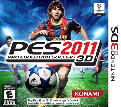 Pro Evolution Soccer 2011 3D (Nintendo 3DS) (NTSC) (standard)(BluRay, for PS Vita)