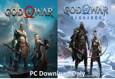 God of War and God of War Ragnarok Top Two Game Combo (Offline Only) (No DVD) (Regular)(Action Adventure, for PC)