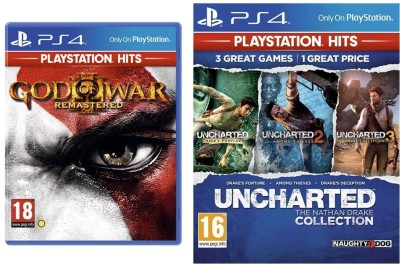 gogof war + uncharted coll ps4 (2015)(action, for ps4)