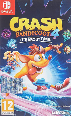 Crash Bandicoot 4 : It’s About Time – Nintendo Switch (standard)(BluRay, for PS Vita)