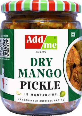 Add me Home Made Dry Mango Pickle Less Oil 500gm Aam ka Achar Mango Pickle(500 g)