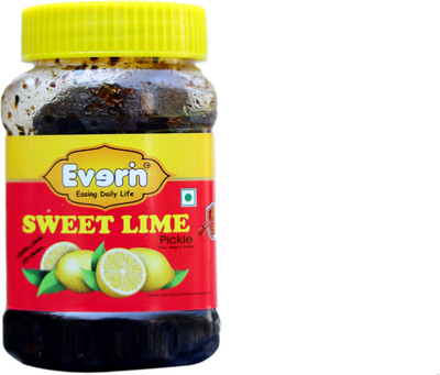 Everin Tasty Tangy and Ticklish Sweet Lime 250g pack 1 Lime Pickle(1 kg)