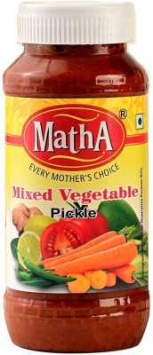 MATHA Mixed Pickle - Natural Ingredients - Premium Quality Achar Mixed Pickle(500 g)