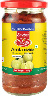 TELUGU FOODS Amla Pickle Amla Pickle(300 g)