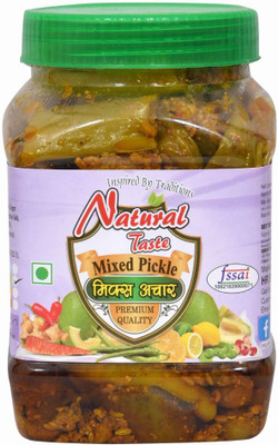 Daily Food Homemade Organic Mixed Vegetable Pickle Achar- 800 Gms-X1 Mixed Vegetable Pickle(800 g)