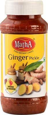 MATHA Ginger Pickle - Natural Ingredients - Premium Quality Achar Ginger Pickle(500 g)