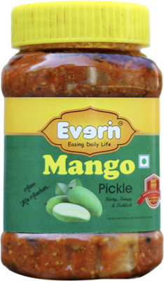 Everin Tasty Tangy and Ticklish Mango 250g pack 1 Mango Pickle(250 g)