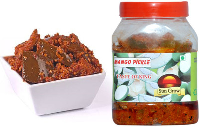 Sun Grow Chatpata Masalo Se Bana Maa Ka Hath Ka Punjabi Spicy Mango Pickle Mango Pickle(850 g)