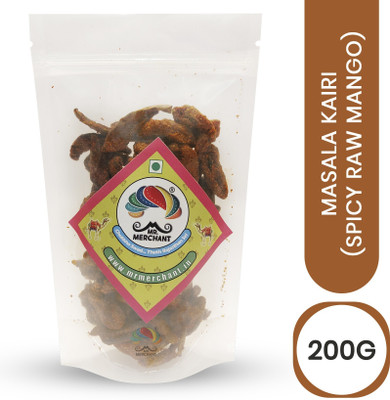 Mr. Merchant Tikhi Kairi, Masala Kairi, Chatpati Kairi, Dry Pickle (Dried Spicy Mango) Mango Pickle(200 g)