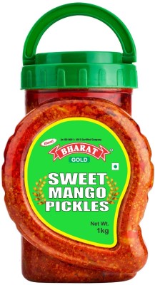 BHARAT GOLD Sweet Mango Pickle in Mustard Oil, Aam ka Achar Handmade Sweet Mango Pickle(1 kg)