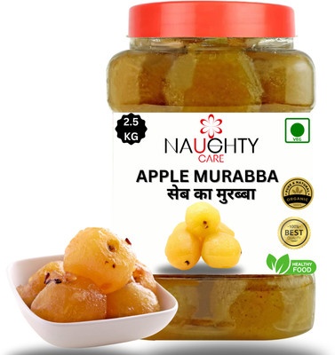 NaughtyCare Natural Seb Ka Murabba Apple Murabba(2.5 kg)