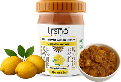 Trsna Himalayan Lemon Pickle | Authentic Taste Himachal |Nimbu aur Galgal ka Achaar Lemon Pickle(110 g)
